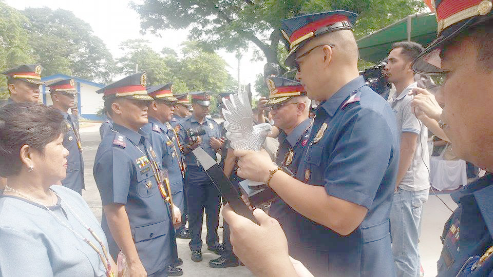 BEST CITY POLICE STATION OF THE YEAR and “SILVER EAGLE AWARD” for outstanding commitment and unwavering support in the effective implementation of PNP P.A.T.R.O.L PLAN 2030 for the attainment of a highly capable, effective and credible police service under the leadership of PSUPT BAYANI M RAZALAN, Chief of Police/TCPO Photo